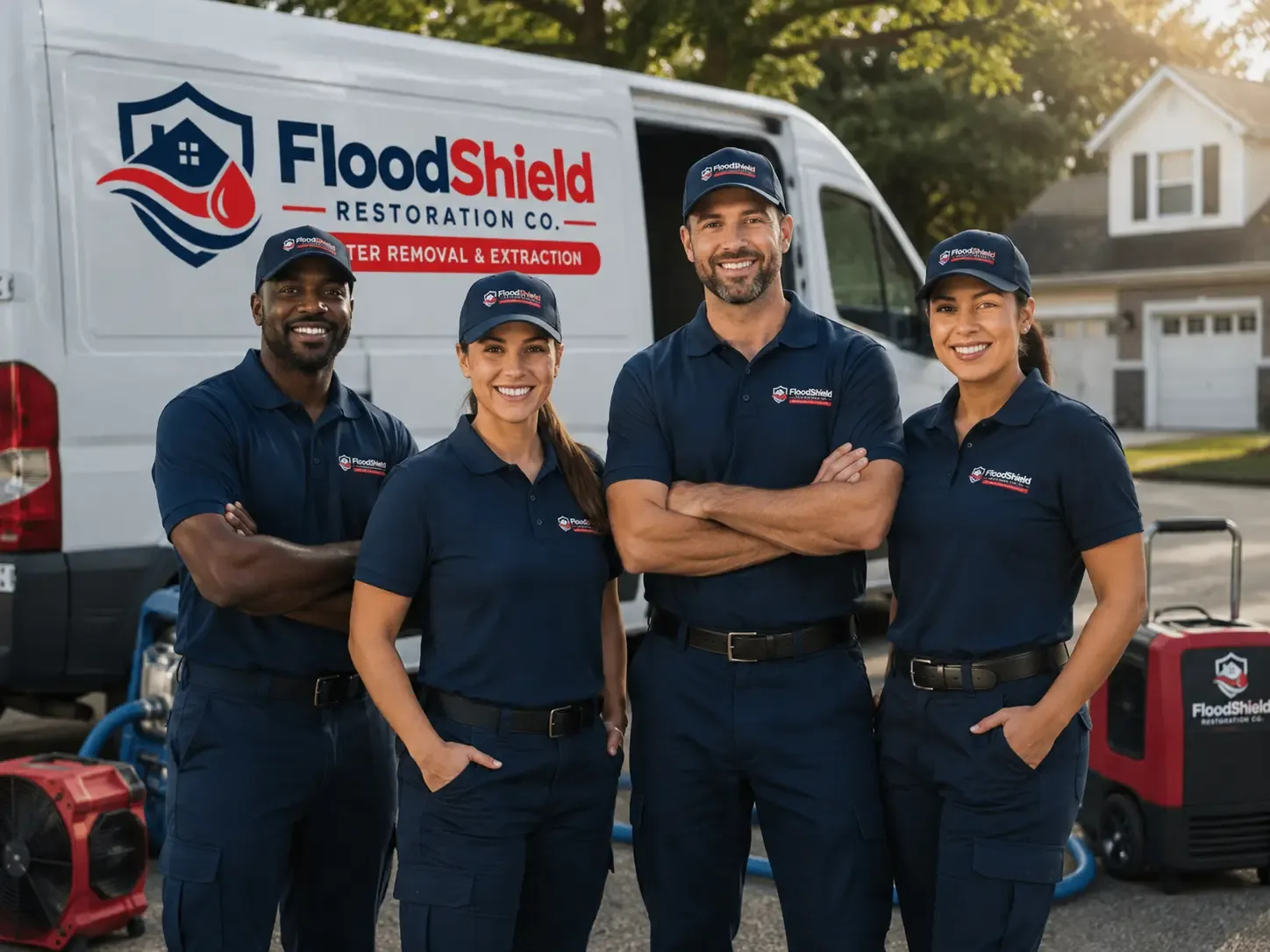 Flood Damage Restoration company in Warrensville, NC